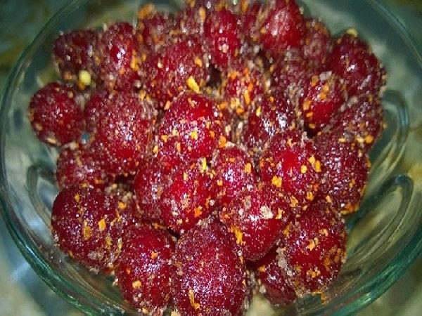Thành phẩm chùm ruột thu được sau khi làm 
